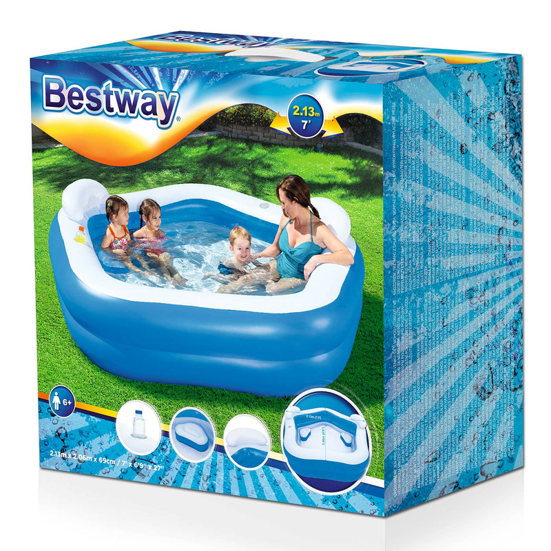 Bestway Familiezwembad - Vijfhoekig - ToyRunner