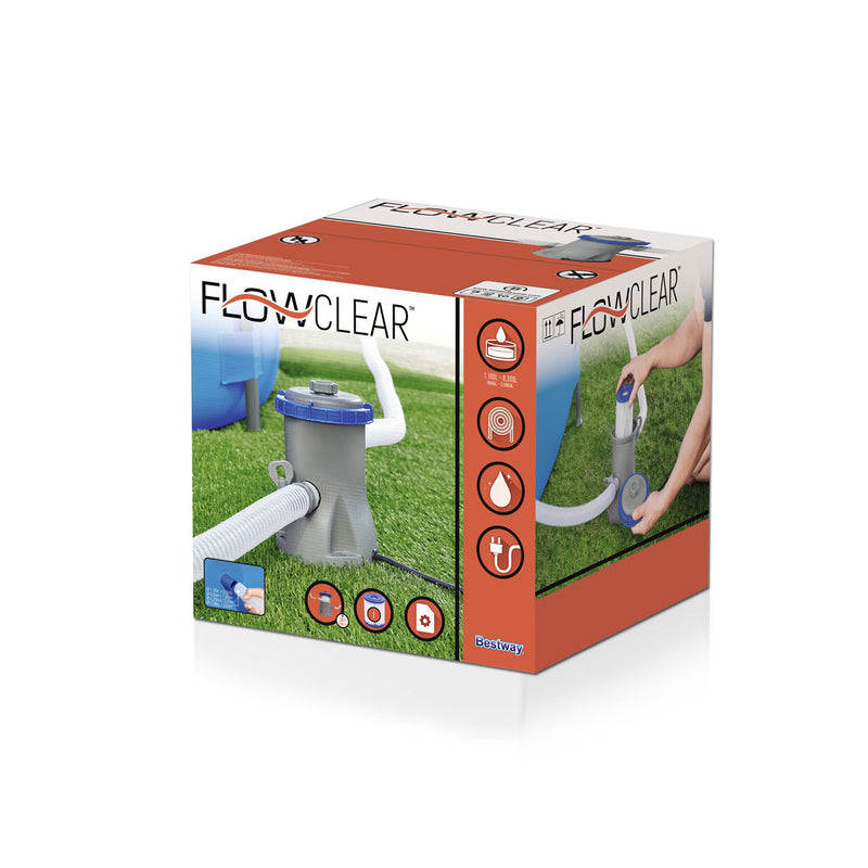 Bestway Flowclear Cartridge Filterpomp 1,2 m3/u - ToyRunner