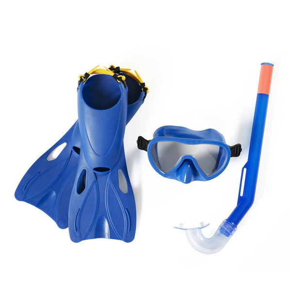 Bestway Hydro-Swim Complete Snorkelset, maat 24-27 - Blauw - ToyRunner