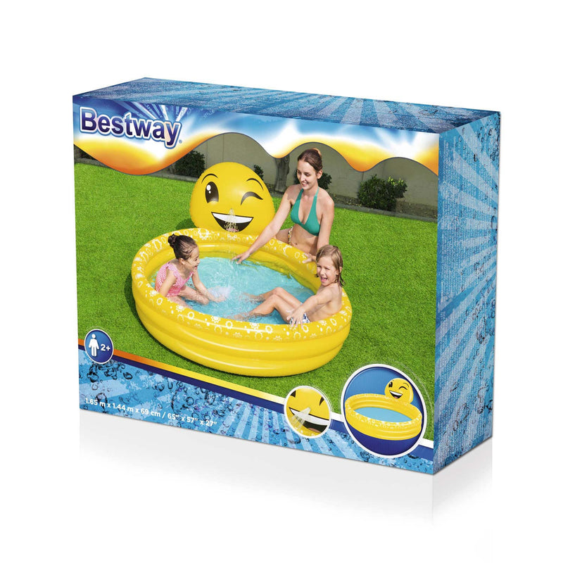 Bestway 3-Rings Zwembad met Sproeier Summer Smiles - ToyRunner