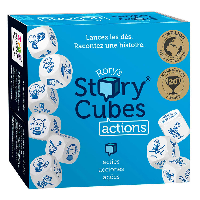 Rory`s Story Cubes - Actions - Dobbelspel Rory Story Cubes - ToyRunner