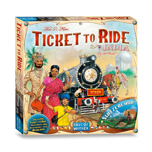 Ticket to Ride India Bordspel - ToyRunner
