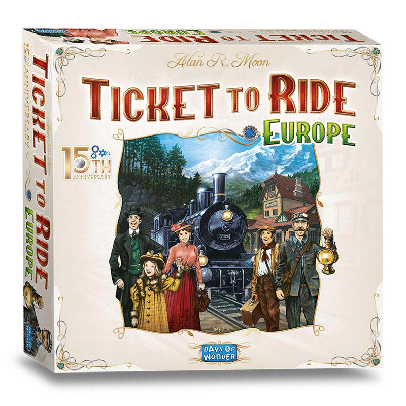 Ticket to Ride: Europa - 15th Anniversary (DOW720533) - ToyRunner