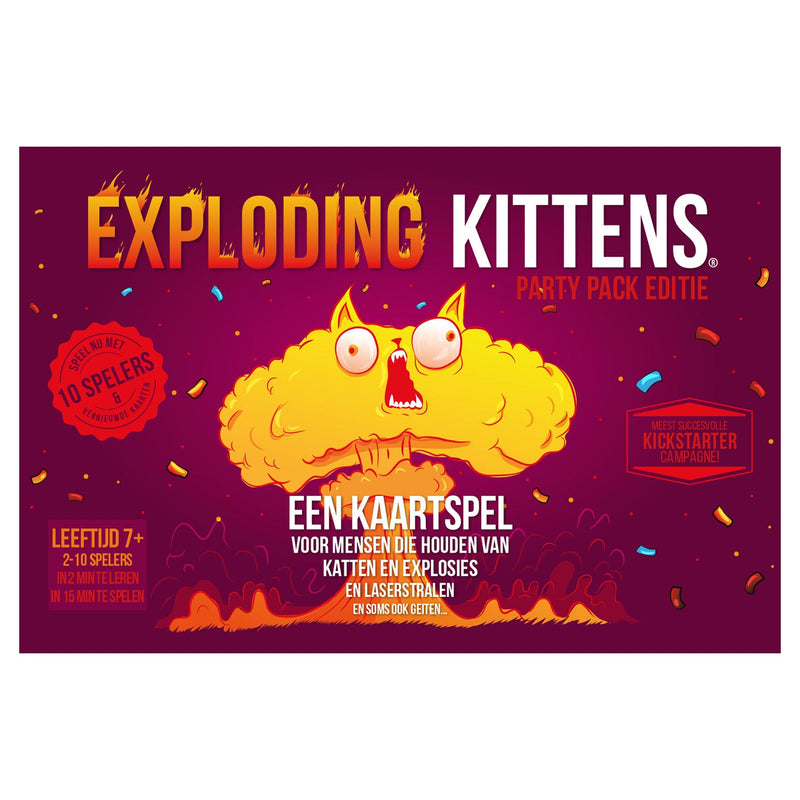 Exploding Kittens Party Pack NL - ToyRunner
