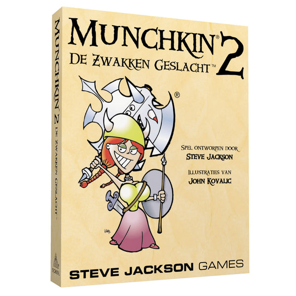 Munchkin 2 - De Zwakken Geslacht Kaartspel - ToyRunner