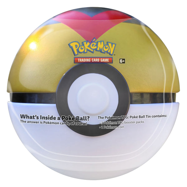 Pokemon TCG Pokeball Tin - Goud/Wit - ToyRunner