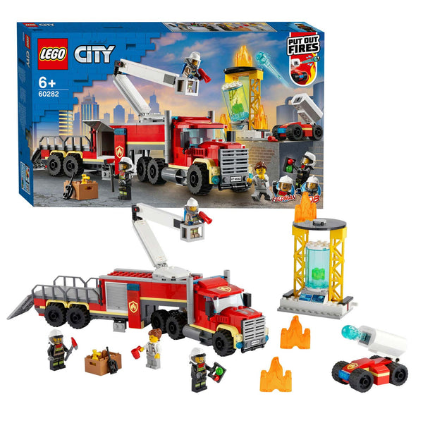 LEGO City Brandweer Grote ladderwagen - ToyRunner