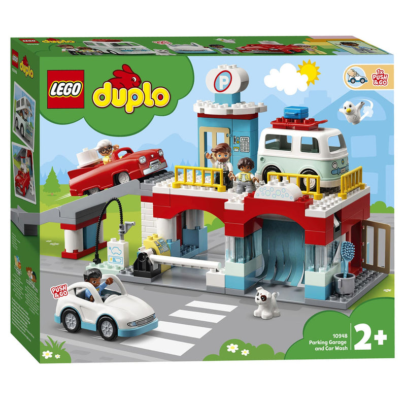 LEGO DUPLO 10948 Parkeergarage en Wasstraat - ToyRunner