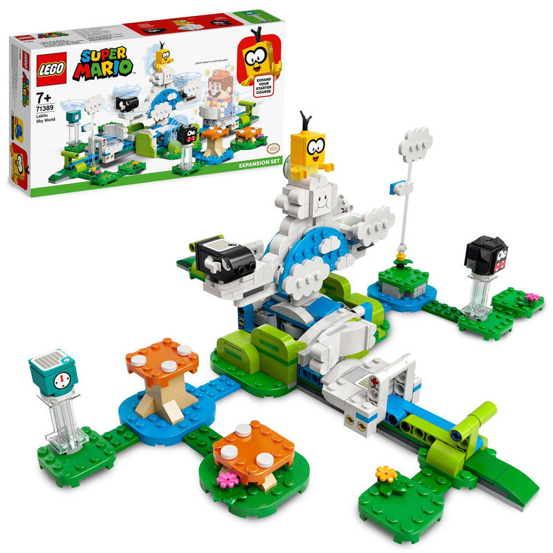 Lego Super Mario 71389 Uitbreiding: Lakitu's Wolkenwereld - ToyRunner