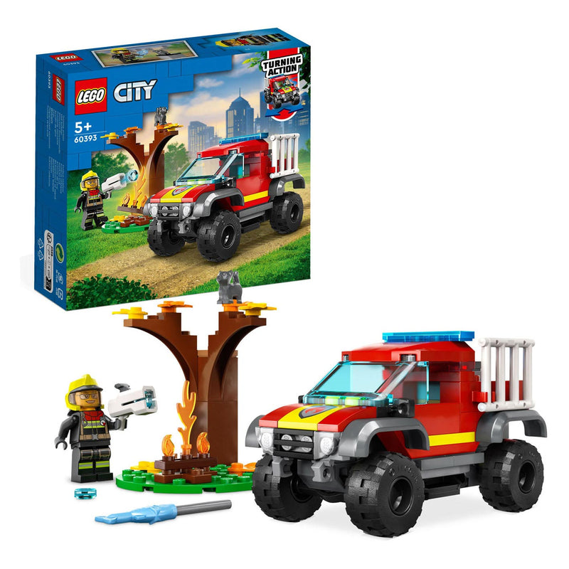 LEGO City 4x4 Brandweertruck redding