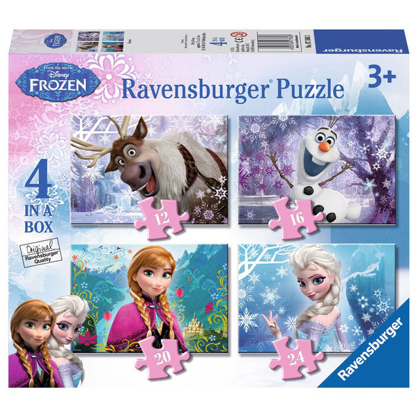 Disney Frozen Puzzel - Frozen, 4in1 - ToyRunner