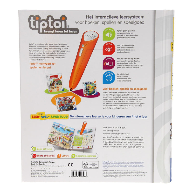 Boek Tiptoi - Mijn leer-spel - Eerste letters - Educatief spel Ravensburger TipToi - ToyRunner