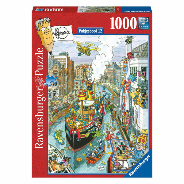Legpuzzel Stoomboot Sinterklaas, 1000st. - ToyRunner