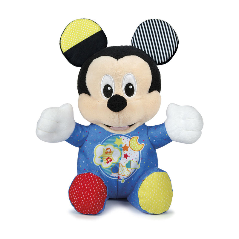 knuffel met muziek en licht Mickey Mouse blauw - ToyRunner