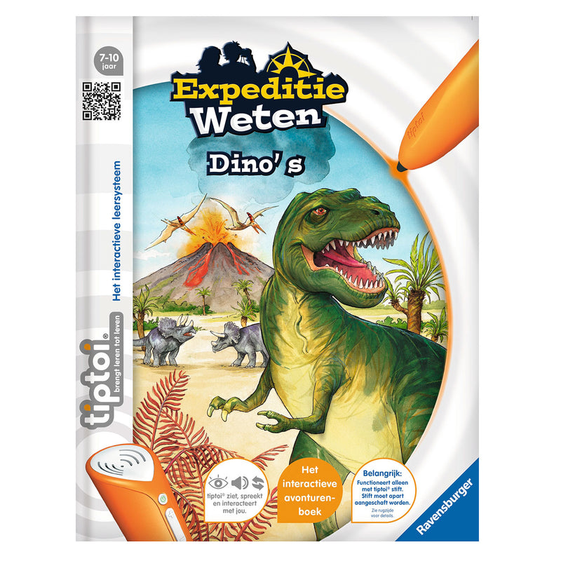Boek Tiptoi - Expeditie weten - Dino - Educatief spel Ravensburger TipToi - ToyRunner