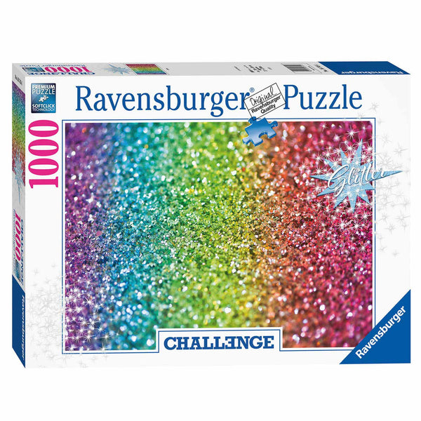 Puzzel Challenge Glitter: 1000 stukjes (167456) - ToyRunner
