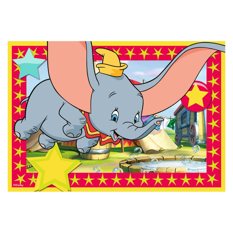 Disney Classics: Dombo en Jungleboek Legpuzzel, 2x12st. - ToyRunner