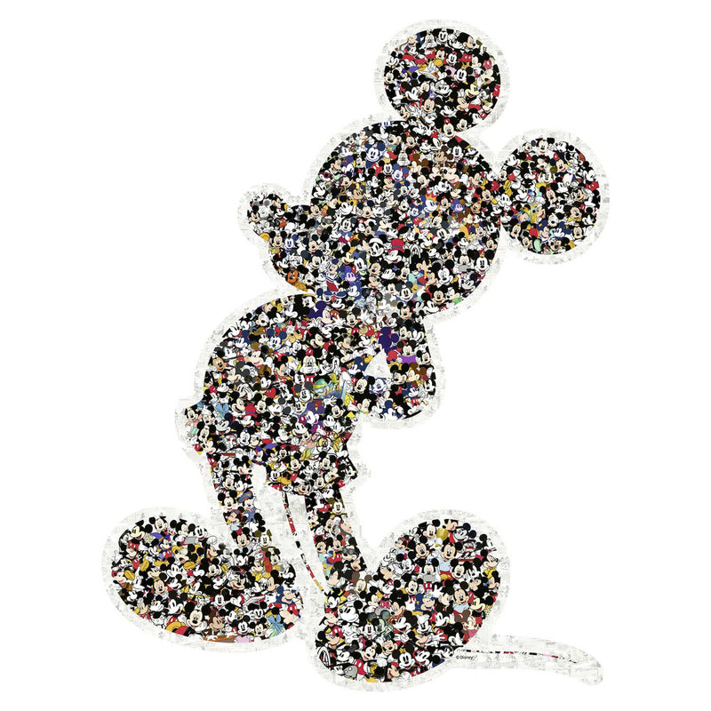 Puzzel 1000 stukjes WD: Shaped birthday Mickey - ToyRunner