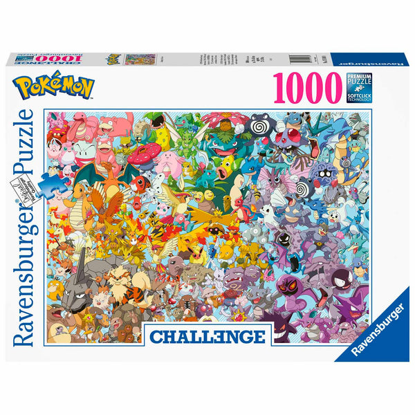 Challenge Puzzel Pokemon, 1000st. - ToyRunner
