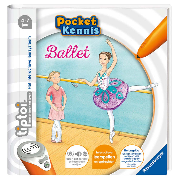 Pocketboek Tiptoi - Ballet - Educatief spel Ravensburger TipToi - ToyRunner