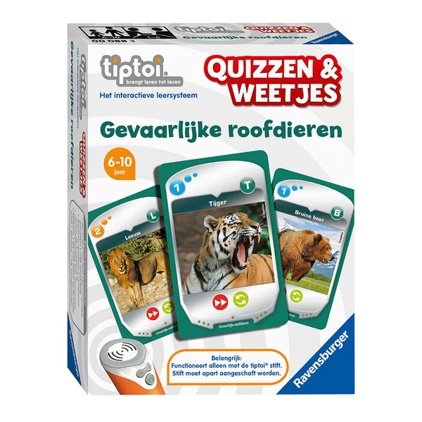 Tiptoi Quizzen & Weetjes - Roofdieren - ToyRunner