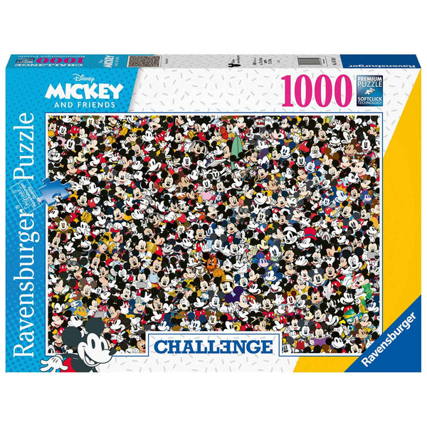 Challenge Puzzel Mickey Mouse, 1000st. - ToyRunner