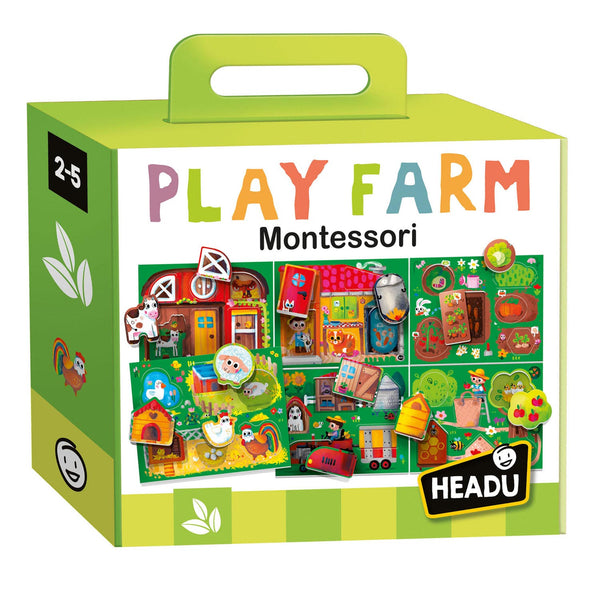 Headu Vormen en Sorteren Boerderij Montessori Spel - ToyRunner
