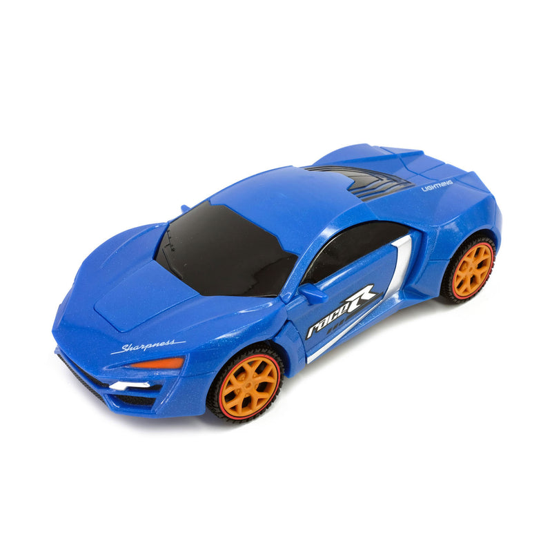 Roboforces Veranderrobot - Raceauto Blauw - ToyRunner