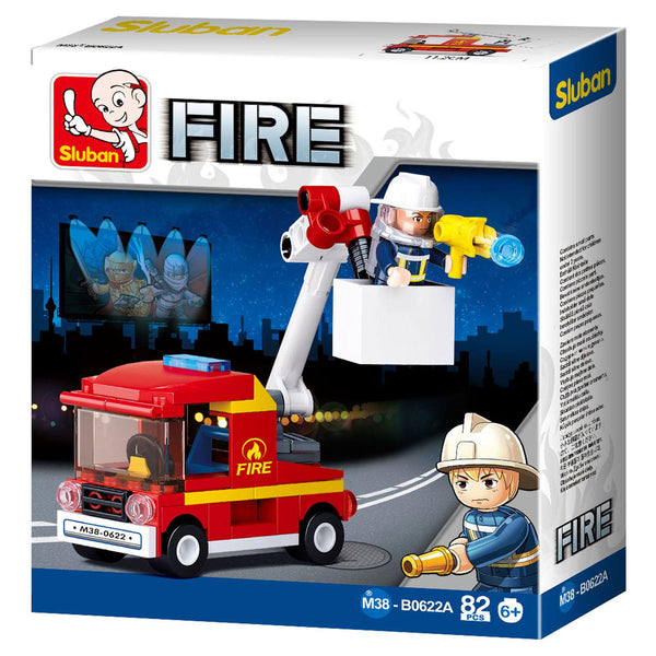 Sluban Brandweer Kleine Hoogwerker - ToyRunner
