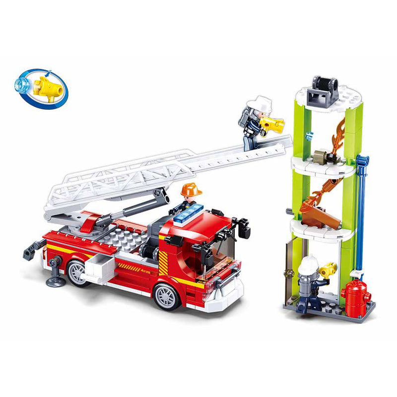 Sluban Brandweer Ladderwagen Oefening - ToyRunner