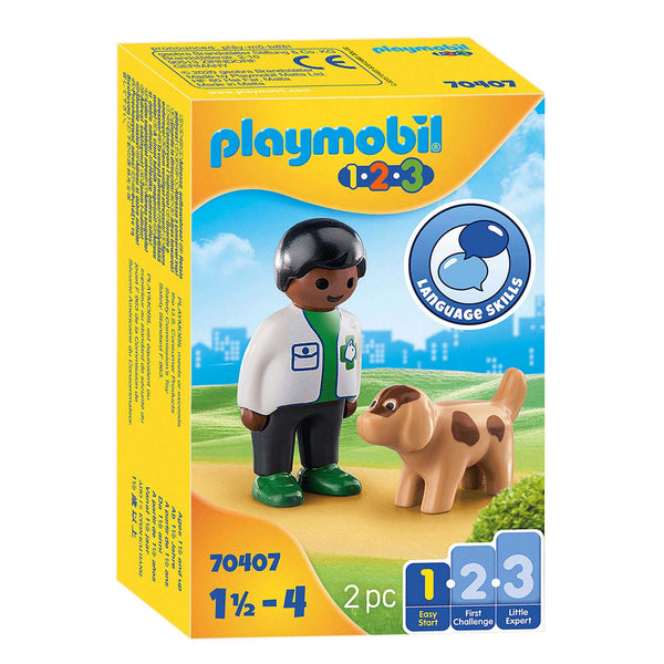 Playmobil 70407 Dierenarts met Hond - ToyRunner