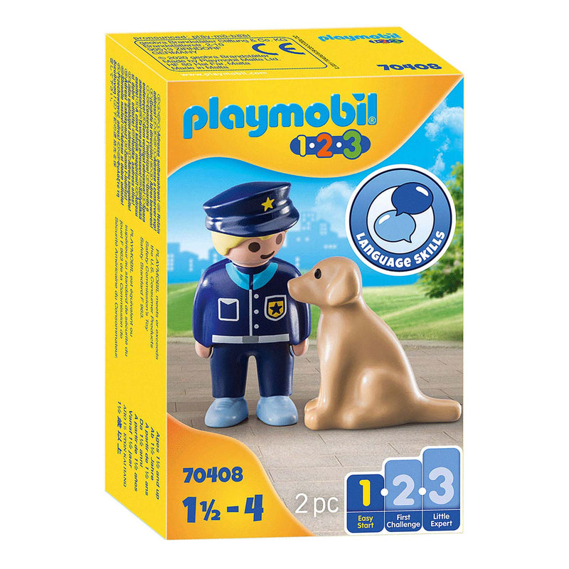 Playmobil 70408 Politieman met Hond - ToyRunner