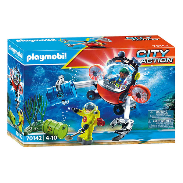 Playmobil 70142 Omgevingsmissie met Duikboot - ToyRunner
