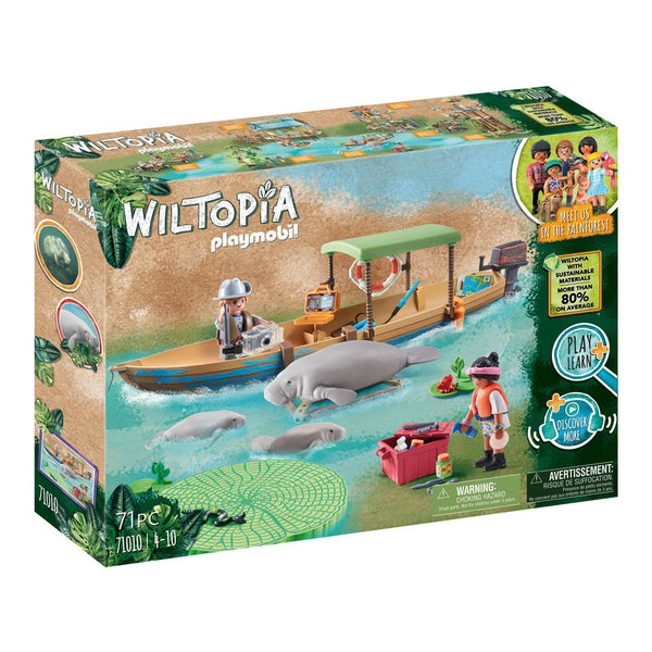 Playmobil Wiltopia Boottocht naar de Zeekoeien - 	71010