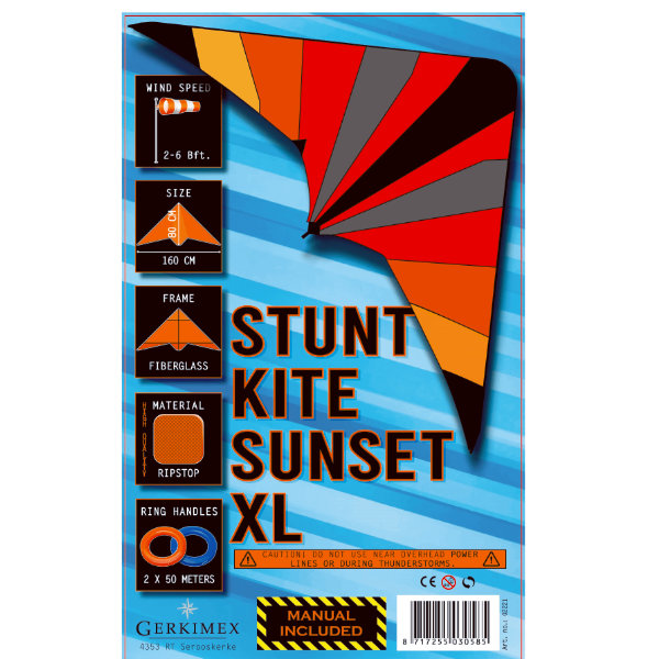 Stuntvlieger Sunset XL 02221 - ToyRunner