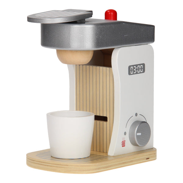 Joueco - Houten koffieapparaat met accessoires - ToyRunner