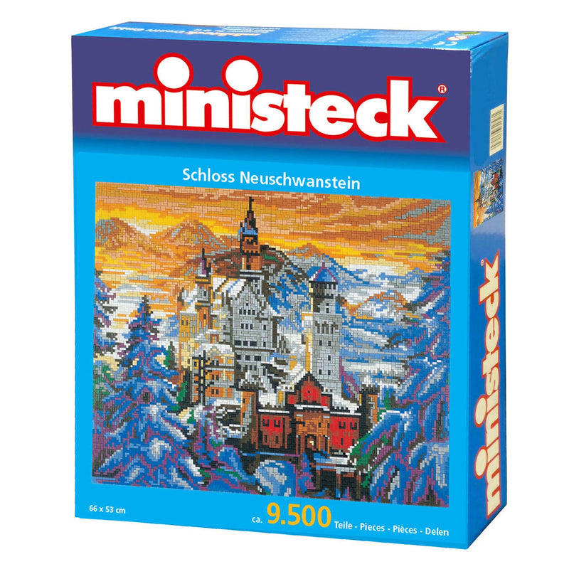 Slot Neuschwanstein Ministeck XXL 9500-delig Knutselset Mozaiek Ministeck - ToyRunner