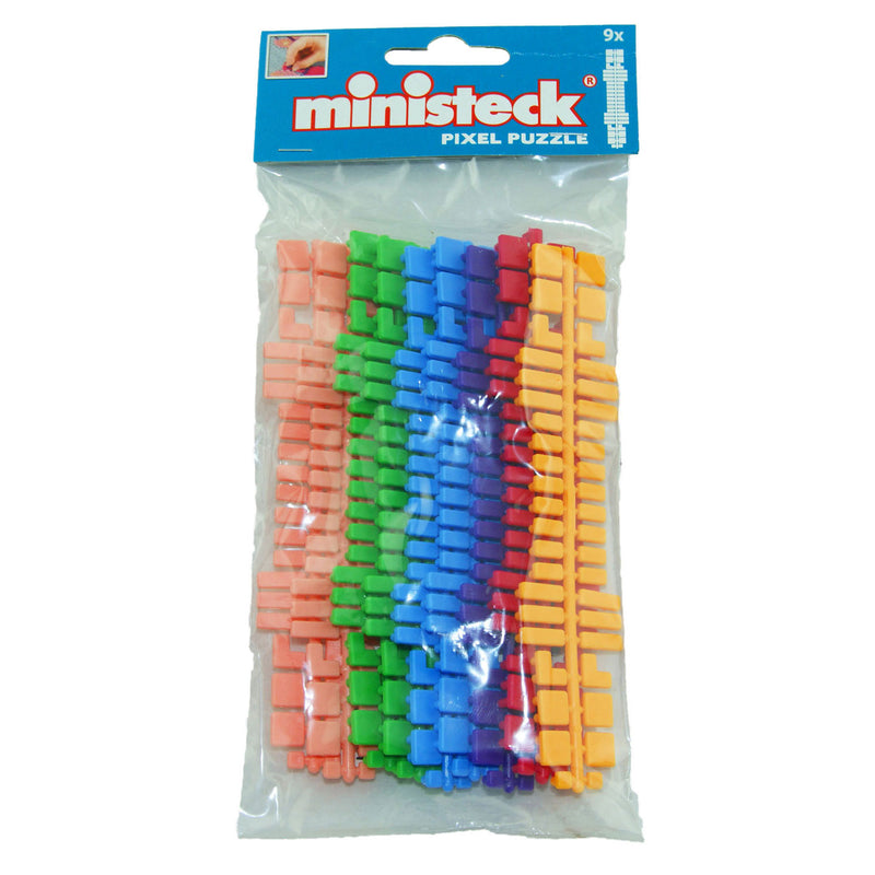 Kleurstrip Ministeck - 9 stuks - Knutselset Mozaiek Ministeck - ToyRunner