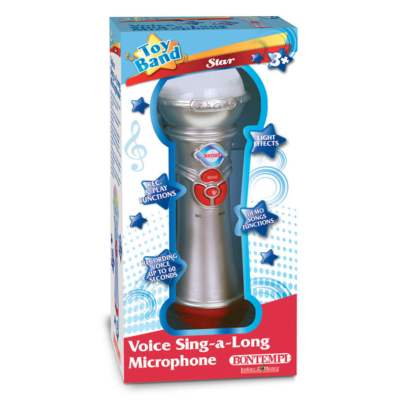 Bontempi Karaoke Microfoon met Opneemfunctie - ToyRunner