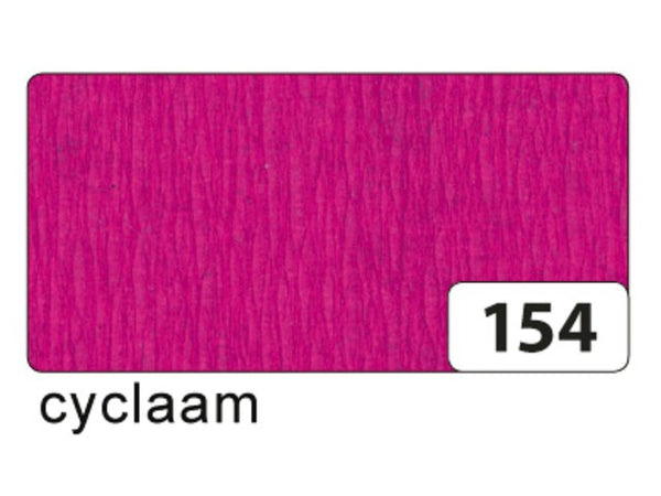 10 vel crepe folia fuchsia roze 822154
