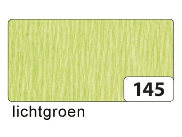 10 vel crepe folia licht groen 822145