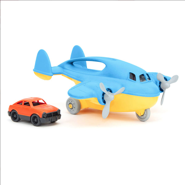 Green Toys Vrachtvliegtuig met Auto - ToyRunner