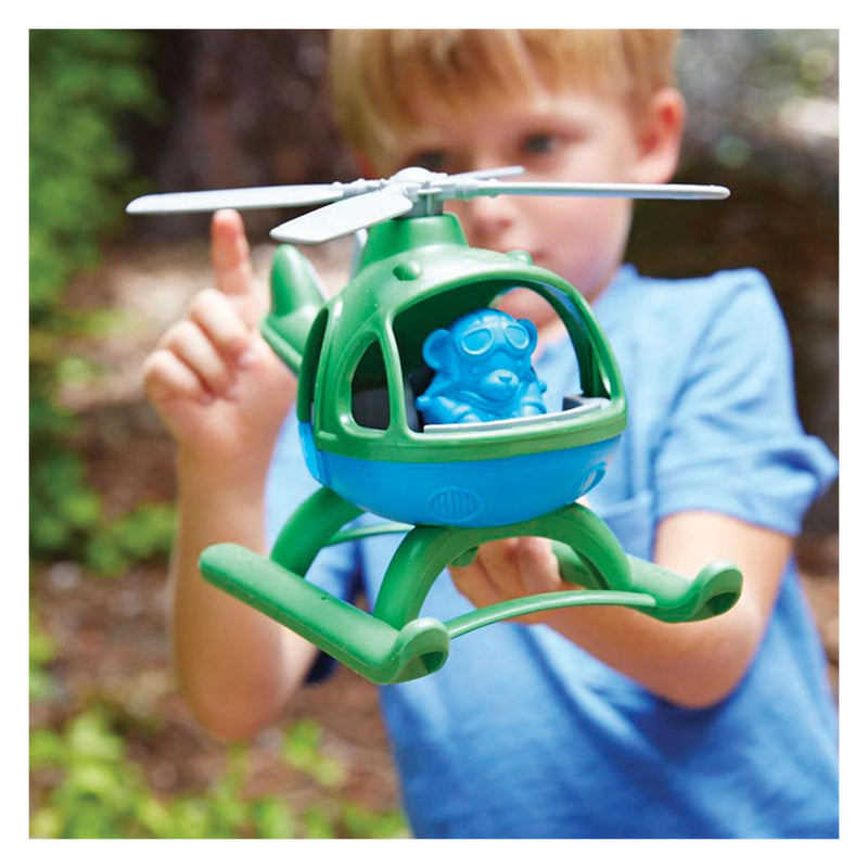 Green Toys Helikopter Groen - ToyRunner