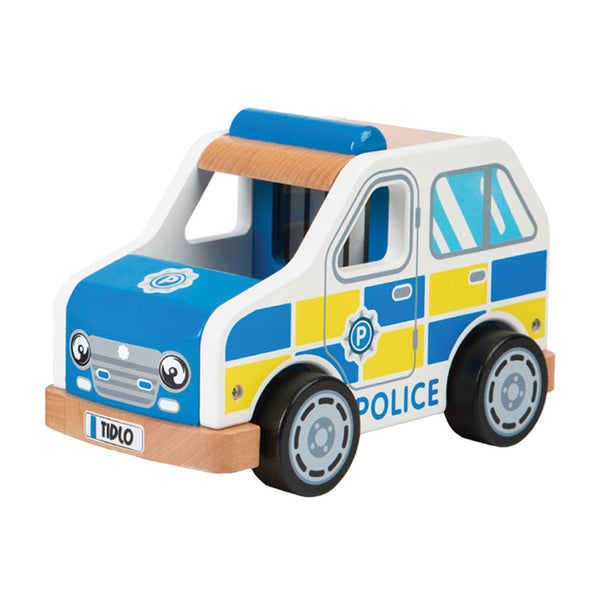 Houten Politieauto - ToyRunner
