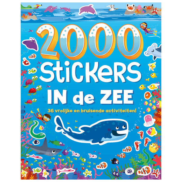 Stickerboek In de Zee, 2000 stickers - ToyRunner