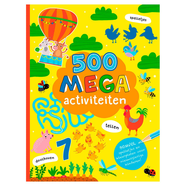 500 Mega Activiteitenboek - ToyRunner