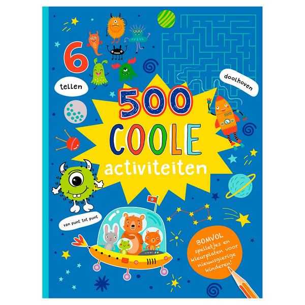500 Coole Activiteitenboek - ToyRunner