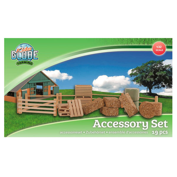 Accessoireset Kids Globe 19-delig: schaal 1:32 (610253) - ToyRunner