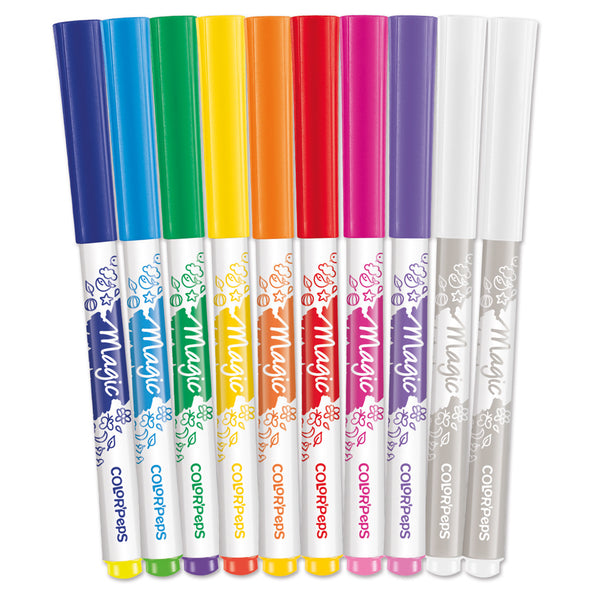 Maped Color&#039;Peps Magic Viltstiften 8 Kleuren + 2 Magic Stiften