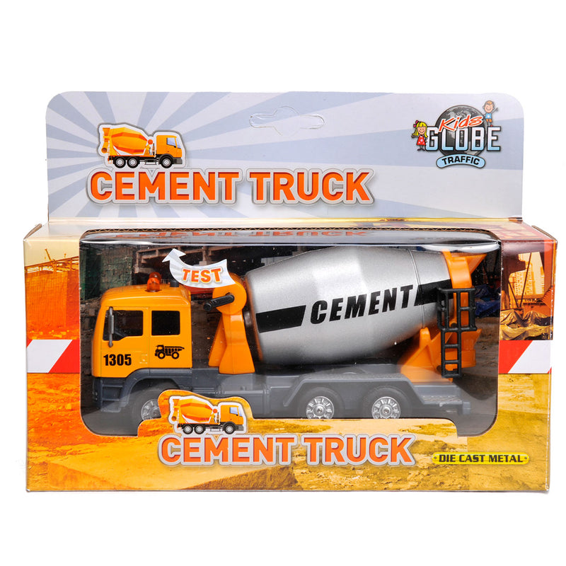Pull Back Cementwagen met Licht & Geluid - ToyRunner